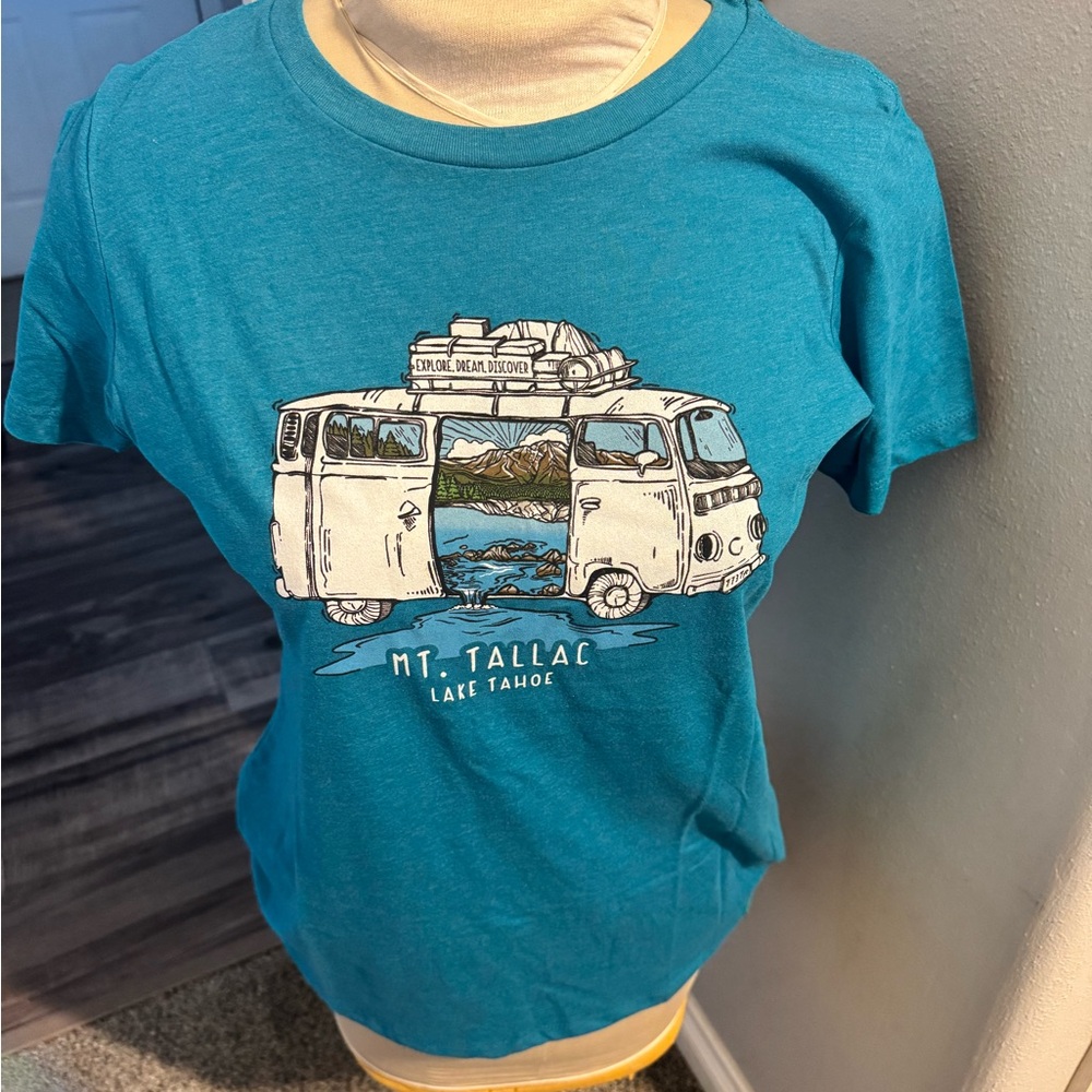 Blue Graphic Women’s T-Shirt